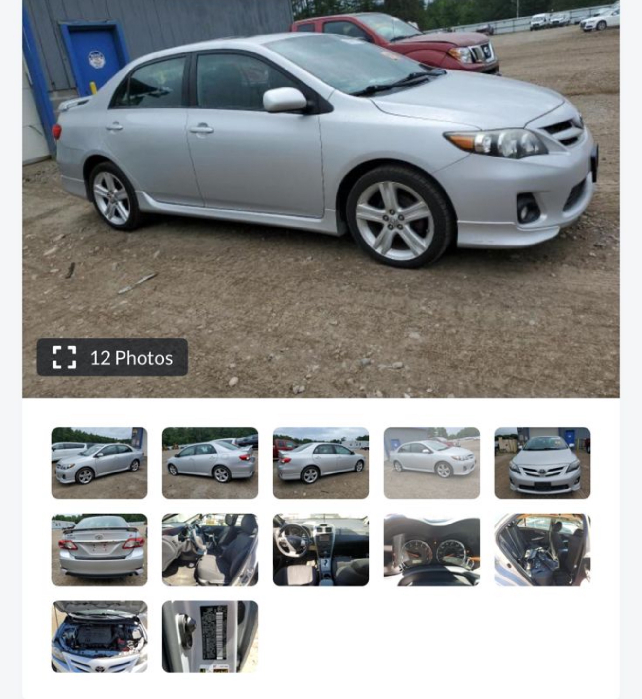Toyota Corolla 2013