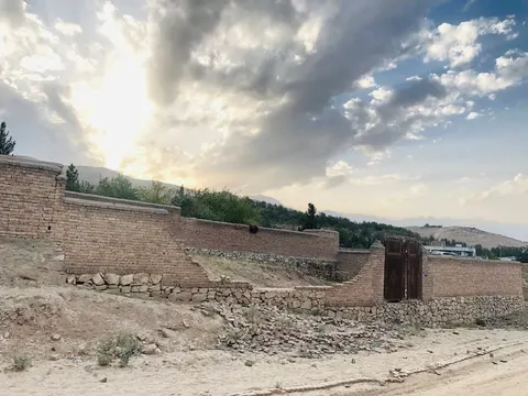 Walled land for sale, 4 biswa, Marshal Road, District 17, Kabul