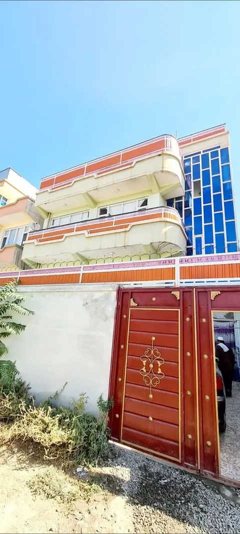 3-storey house for sale, 9 rooms, 2 biswa, Airport Road, District 10, Kabul