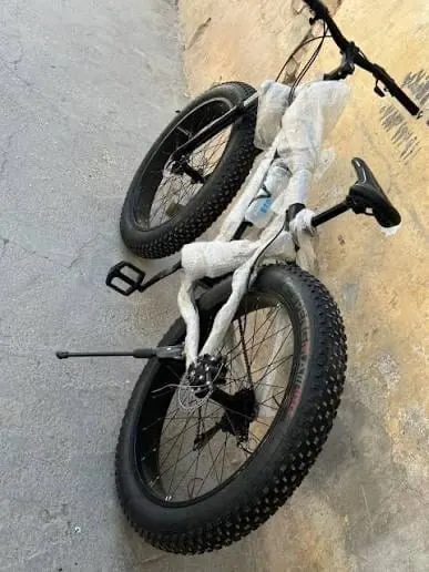 EMT Mountain Bike Fat Tires Black and Green