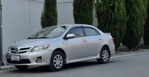Toyota Corolla 2013 Gulf, 86,000 km, silver